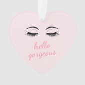 ハローゴージャス、まつげかわいらしグラマー オーナメント (裏面)
