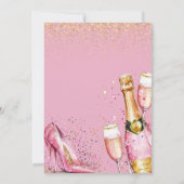 ハローゴージャージーガレンティーンズデイグリッター 招待状 (裏面)