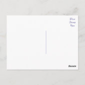 ハローゴールデンレトリエバーパピードッグ空白のハガキ ポストカード (裏面)