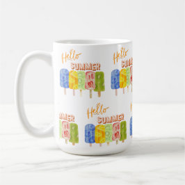 ハローサマーアイスクリーム コーヒーマグカップ