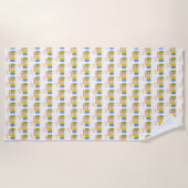 ハローサマーアイスクリーム ビーチタオル (正面)