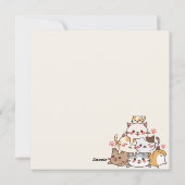 ハローサマーキャット シーズンカード (裏面)