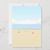 ハローサマーキャラクター招待状 招待状 (裏面)