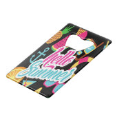 ハローサマークレジットカードボトルオープナー クレジットカード栓抜き (正面アングル)