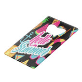 ハローサマークレジットカードボトルオープナー クレジットカード栓抜き (裏面アングル)