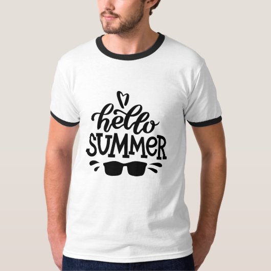 ハローサマーサングラス Tシャツ (正面)