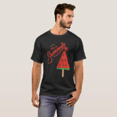 ハローサマースイカかわいい Tシャツ (正面フル)