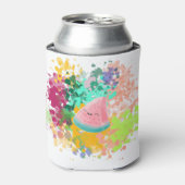 ハローサマースイカ；ハッピーフルーツ 缶クーラー (缶正面)