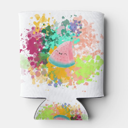 ハローサマースイカ；ハッピーフルーツ 缶クーラー (裏面)