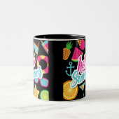 ハローサマーツートーンコーヒーマグ ツートーンマグカップ (中央)