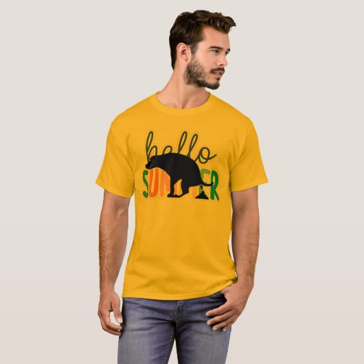 ハローサマードッグスタイル Tシャツ (正面フル)