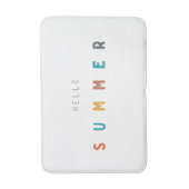 ハローサマーバスマットモダン バスマット (正面縦)