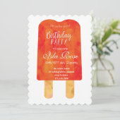 ハローサマーバースデーパーティー 招待状 (スタンド正面)