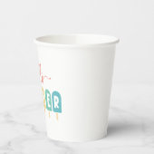 ハローサマーパステルポプシクル 紙コップ (左)