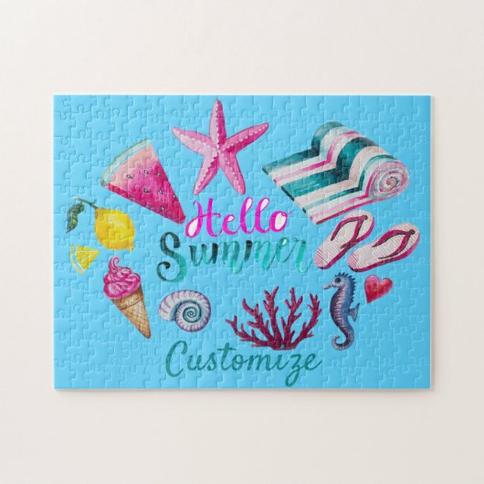 ハローサマービーチサンダーコーブ ジグソーパズル (横)