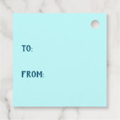 ハローサマービーチドッグズブルーオレンジ フェイバータグ (裏面)