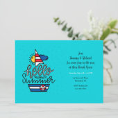 ハローサマー招待状 招待状 (スタンド正面)