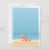 ハローサマー招待状 招待状 (裏面)