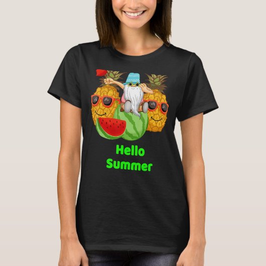 ハローサマー格言3 Tシャツ (正面)