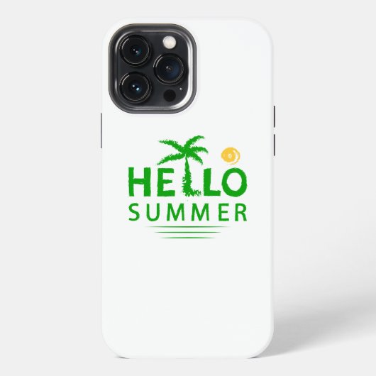 ハローサマー iPhoneケース (裏面)