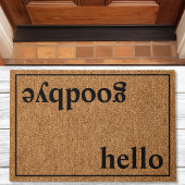 ハローサヨーンモダンカスタムファミリー ドアマット