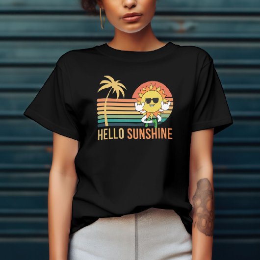 ハローサンシャインかわいい Tシャツ