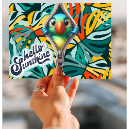 ハローサンシャインを覗く ポストカード