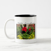 ハローサンシャインゲラニウムス ツートーンマグカップ (左)