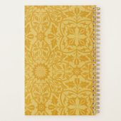 ハローサンシャインゴールデンイエローフローラ プランナー手帳 (裏面)