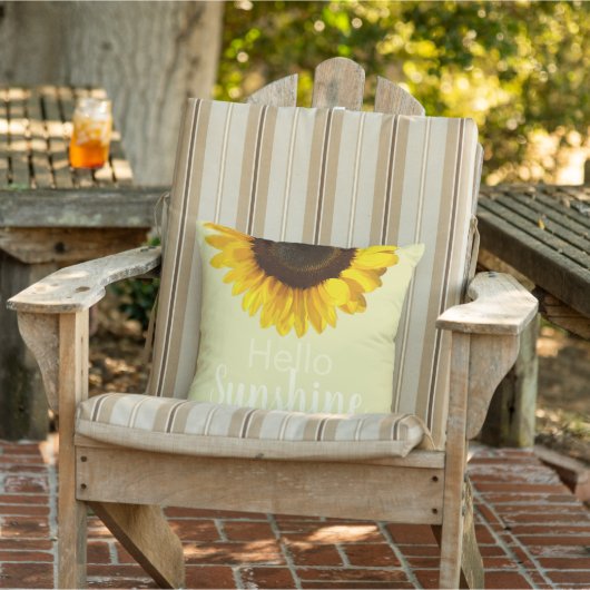 ハローサンシャインサンフラワーアウトドア枕 アウトドアクッション (椅子)