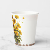 ハローサンシャインサンフラワーガーデンベビーシャワー 紙コップ (正面)