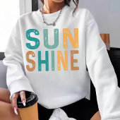 ハローサンシャインシャツ、ビーチバケーションビーズフォー Tシャツ