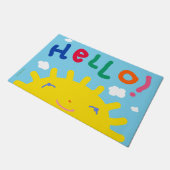 ハローサンシャインドアマット ドアマット (アングル)