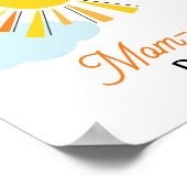 ハローサンシャインベビーシャワーマムオーサバーポスター ポスター (角)