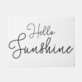 ハローサンシャインホームドームハウスグリーティングポーチ ドアマット (正面)