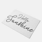 ハローサンシャインホームドームハウスグリーティングポーチ ドアマット (アングル)