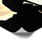 ハローサンシャイン引用文ポスター犬 ポスター (角)