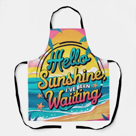 ハローサンシャイン待っていた エプロン (正面)