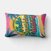 ハローサンシャイン待ってたんだ ランバークッション (裏面)