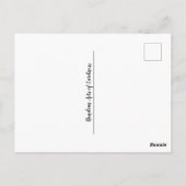 ハローサンシャイン手書きポストカード ポストカード (裏面)