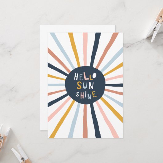 ハローサンシャイン カード (正面/裏面インサイチュ)