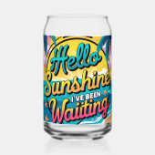 ハローサンシャイン ガラス缶 (正面)