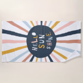 ハローサンシャイン ビーチタオル (正面)