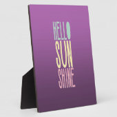 ハローサンシャイン フォトプラーク (側面)