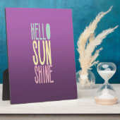 ハローサンシャイン フォトプラーク (側面)