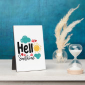 ハローサンシャイン フォトプラーク (側面)