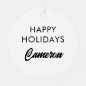 ハローサンシャイン メタルオーナメント (裏面)