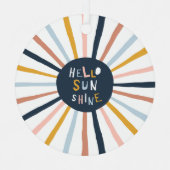 ハローサンシャイン メタルオーナメント (正面)