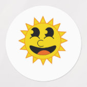 ハローサンシャイン ラベル (デザイン1)