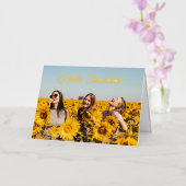 ハローサンシャイン 箔グリーティングカード (蘭)